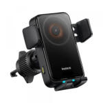 Baseus Incarcator Auto Wireless Baseus Wisdom Pro Vent, 15W, 1.67A, Negru C40381501123-00