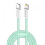 ColorWay Cablu Date si Incarcare USB-C - Lightning ColorWay CW-CBPDCL061, 27W, 1m, Verde