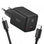 Spigen Incarcator Retea Cu Cablu USB-C Spigen EE451EU Essential, 45W, 3A, 1 x USB-C, Negru ACH09474 - koubsolutions