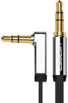 UGREEN Cablu Audio 3.5mm - 3.5mm UGREEN AV119 Angled, 1.5m, Negru - koubsolutions