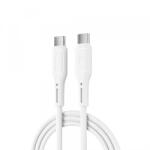 WIWU Cablu Date si Incarcare USB-C - USB-C WiWu Wi-C043E Starlink, 60W, 1m, Alb - koubsolutions