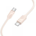 hoco. Cablu Date si Incarcare USB-C - USB-C HOCO X114, 60W, 1m, Roz - koubsolutions