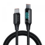 Mcdodo Cablu Date si Incarcare USB-C - USB-C McDodo CA-1100 Display, 100W, 1.2m, Negru - koubsolutions