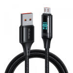 Mcdodo Cablu Date si Incarcare USB-A - microUSB McDodo CA-1070 Display, 18W, 1.2m, Negru - koubsolutions