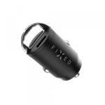 FIXED Incarcator Auto Fixed, 30W, 3A, 1 x USB-A - 1 x USB-C, Negru