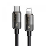 Mcdodo Cablu Date si Incarcare USB-C - Lightning McDodo CA-3160 Auto Power Off, 36W, 1.2m, Negru - koubsolutions