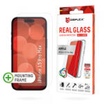 Displex Folie de protectie Ecran Displex Premium pentru Apple iPhone 16 Pro, Sticla Securizata, Full Glue