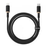 Baseus Cablu Date si Incarcare USB-C - Lightning Baseus Dura Series, 20W, 1m, Auriu Negru P10377800U01-03
