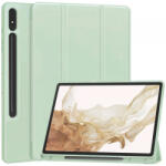 Techsuit Husa pentru Samsung Galaxy Tab S8+ / Tab S7+, Techsuit, Flex Trifold, Verde Matcha