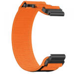 Techsuit Curea Techsuit W057 pentru Garmin Watch Fenix Series, 26mm, Portocalie - koubsolutions