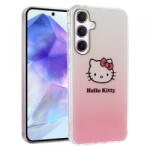 Hello Kitty Husa pentru Samsung Galaxy A55 5G A556, Hello Kitty, IML Gradient Electrop Kitty Head, Roz