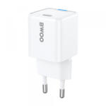 BWOO Incarcator Retea BWOO CDA211, 30W, 3A, 1 x USB-C, Alb - koubsolutions