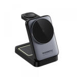 Havit Incarcator Retea Wireless HAVIT W3103 3in1, 15W, 1.67A, Negru Gri