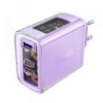 ACEFAST Incarcator Retea Acefast A45 Exploration, 65W, 3.25A, 1 x USB-A - 2 x USB-C, Mov - koubsolutions