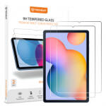 Techsuit Folie de protectie Ecran Techsuit ArmorGlass CrystalHD pentru Samsung Galaxy Tab S6 Lite (2024), Sticla Securizata, Full Glue, Set 2 bucati