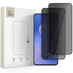 Tech-Protect Folie de protectie Ecran Privacy Tech-Protect Spy+ pentru Samsung Galaxy A57 5G / A37 5G / S25 FE, Sticla Securizata, Full Glue, Set 2 bucati