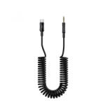 XO Design Cablu Audio USB-C - 3.5mm XO Design NB-R255B, 1m, Negru