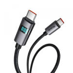 Mcdodo Cablu Date si Incarcare USB-C - USB-C McDodo CA-5610 Display, 100W, 1.2m, Negru - koubsolutions