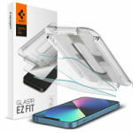 Spigen Folie de protectie Ecran Spigen GlastR EZ FIT pentru Apple iPhone 17e / 16e / 14 / 13 Pro, Sticla Securizata, Full Glue, Set 2 bucati AGL03385 - koubsolutions