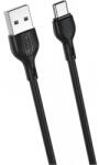 XO Design Cablu Date si Incarcare USB-A - USB-C XO Design NB200, 10W, 1m, Negru - koubsolutions
