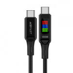 ACEFAST Cablu Date si Incarcare USB-C - USB-C Acefast C7-03, 100W, 1.2m, Negru