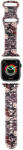 Hello Kitty Curea Hello Kitty Silicone Tags Graffiti pentru Apple Watch 42mm / 41mm / 40mm / 38mm Series, Roz