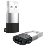XO Design Adaptor Date si Incarcare USB-C - USB-A XO Design NB149-E, Negru