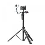 Techsuit Selfie Stick Bluetooth Techsuit C05, Universal, Negru