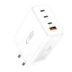 Tech-Protect Incarcator Retea Tech-Protect NC240W-GAN, 240W, 5A, 1 x USB-A - 3 x USB-C, Alb