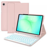 Tech-Protect Husa Cu Tastatura pentru Samsung Galaxy Tab A11+ / Tab A9+, Tech-Protect, SC PEN, Roz - koubsolutions