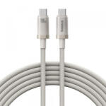 Baseus Cablu Date si Incarcare USB-C - USB-C Baseus Titanium, 100W, 2m, Argintiu P10378100G21-01