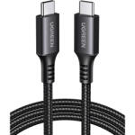 UGREEN Cablu Date si Incarcare USB-C - USB-C UGREEN US567, 60W, 1m, Gri