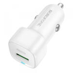 BOROFONE Incarcator Auto Borofone BZ34B Cloud, 20W, 3A, 1 x USB-A - 1 x USB-C, Alb