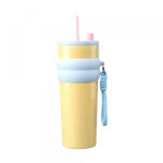 Techsuit Sticla Termos Techsuit THM7, 710ml, Galbena
