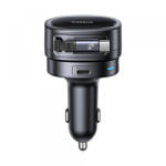 Baseus Incarcator Auto Cu Cablu USB-C Baseus PrimeTrip VR1, 60W, 3A, 1 x USB-A - 1 x USB-C, Negru C00069001121-00