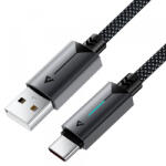 ACEFAST Cablu Date si Incarcare USB-A - USB-C Acefast C19-04, 18W, 1.2m, Negru