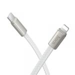 hoco. Cablu Date si Incarcare USB-C - Lightning HOCO X125, 30W, 1m, Alb - koubsolutions
