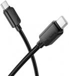 hoco. Cablu Date si Incarcare USB-C - USB-C HOCO X113, 60W, 1m, Negru