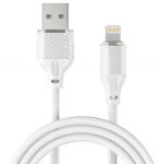 XO Design Cablu Date si Incarcare USB-A - Lightning XO Design NB291, 18W, 1m, Alb - koubsolutions