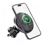 YESIDO Incarcator Auto Wireless Yesido C190, 15W, 1.67A, Negru - koubsolutions