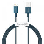 Baseus Cablu Date si Incarcare USB-A - Lightning Baseus Superior Series, 20W, 1m, Albastru CALYS-A03