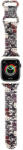 Hello Kitty Curea Hello Kitty Silicone Tags Graffiti pentru Apple Watch 42mm / 41mm / 40mm / 38mm Series, Bej