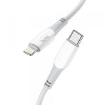 hoco. Cablu Date si Incarcare USB-C - Lightning HOCO X70, 20W, 1m, Alb - koubsolutions