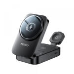 YESIDO Incarcator Retea Wireless Yesido DS27 3in1, 15W, 1.67A, Negru - koubsolutions