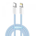 ColorWay Cablu Date si Incarcare USB-C - Lightning ColorWay CW-CBPDCL061, 27W, 1m, Albastru
