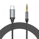 Tech-Protect Cablu Audio USB-C - 3.5mm Tech-Protect Ultraboost, 1m, Negru