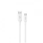 Dudao Cablu Date si Incarcare USB-A - microUSB Dudao L2SM, 18W, 1.2m, Alb - koubsolutions