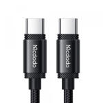 Mcdodo Cablu Date si Incarcare USB-C - USB-C McDodo CA-3680, 240W, 1.2m, Negru
