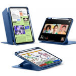 ESR Husa pentru Apple iPad (2025) / (2022), ESR, Flip Hybrid, Albastra - koubsolutions