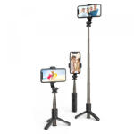 Techsuit Selfie Stick Bluetooth Techsuit L10, Universal, Negru